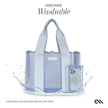 Load image into Gallery viewer, Case-Mate Carolina Blue Crochet Wave Jelly Tote Bag