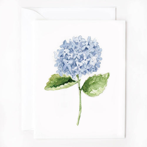 Hydrangea stem notecards