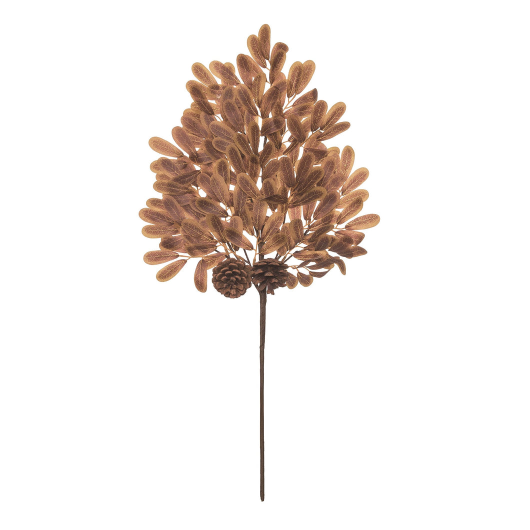 Full Harvest Leaf Spray w/ Pinecones