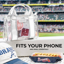 Load image into Gallery viewer, Case-Mate Clear Stadium Bag: Silver Chrome