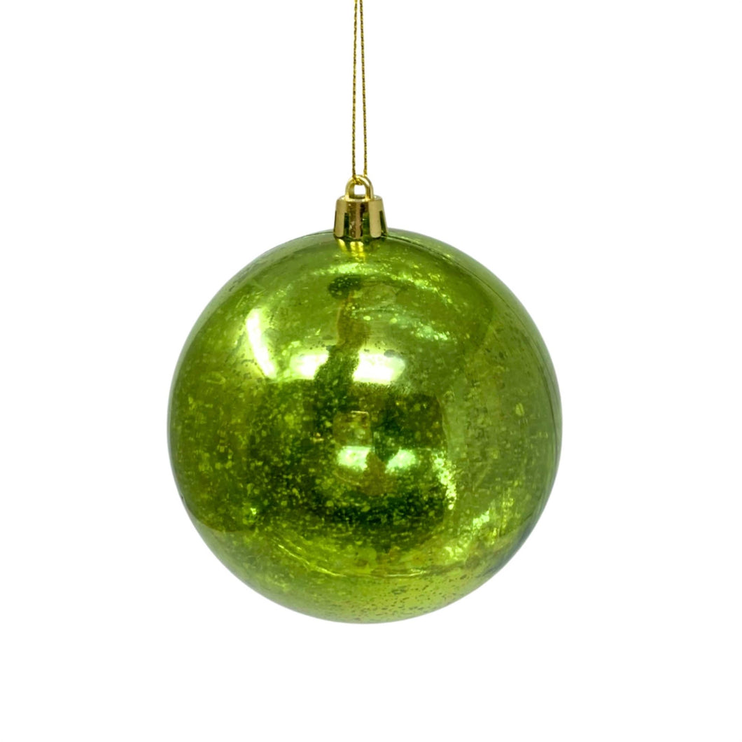 Plastic Mercury Shiny Ball Christmas Ornament 6