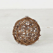 Load image into Gallery viewer, 4in Grapevine Twig Ball-Brown
