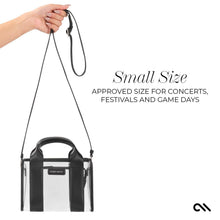 Load image into Gallery viewer, Case-Mate Clear Stadium Bag: Silver Chrome