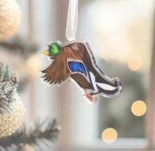 Load image into Gallery viewer, Mallard Duck Acrylic Ornament