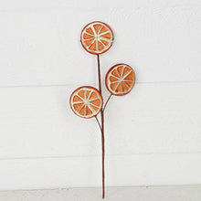 Load image into Gallery viewer, 12in Pick-Faux Orange Slices