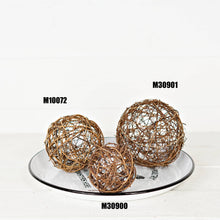 Load image into Gallery viewer, 4in Grapevine Twig Ball-Brown