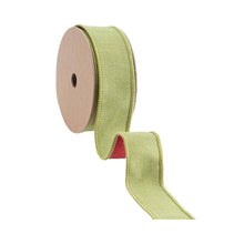 Load image into Gallery viewer, Wired Double-Fused Dupioni Ribbon 10 Yard Roll