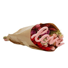 Load image into Gallery viewer, Dried Flowers - Market Bouquet - Red Allure w/ Vday Picks