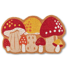 Load image into Gallery viewer, Colourful Mushrooms Shaped Doormat-18x30&quot;L