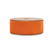 Load image into Gallery viewer, Wired Double-Fused Dupioni Ribbon 10 Yard Roll