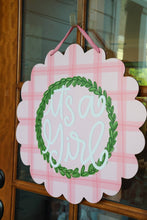 Load image into Gallery viewer, It's a Girl Doorhanger