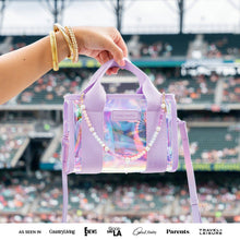 Load image into Gallery viewer, Case-Mate Clear Stadium Bag: Silver Chrome