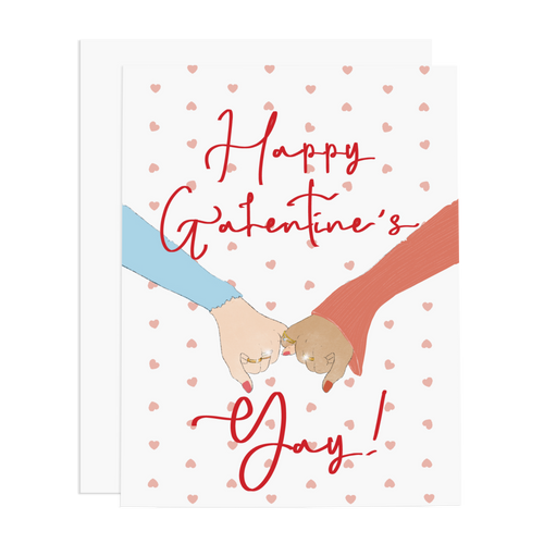 Happy Galentines Yay Greeting Card