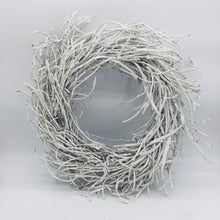 Load image into Gallery viewer, Rattan Willow Thanksgiving Fall Autumn Door Wreath 27.5": Natural/Brown