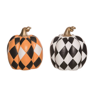 Pattern Pumpkin Set of 2