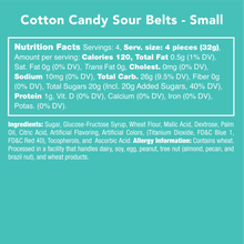 Load image into Gallery viewer, Cotton Candy Sour Belts