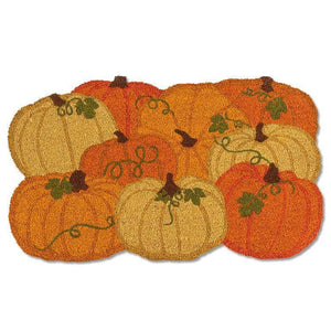 Colourful Pumpkins Shaped Doormat