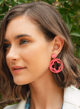 Load image into Gallery viewer, Open Clover Drop Earrings