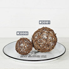 Load image into Gallery viewer, 4in Grapevine Twig Ball-Brown