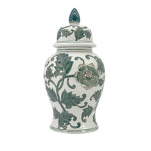 Load image into Gallery viewer, Classic Urn Shape Chinoiserie Ginger Jar 14" : White &amp; Blue