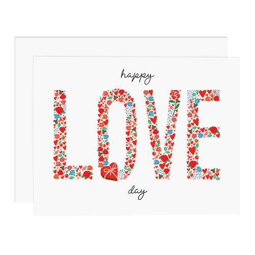 Happy LOVE Day Greeting Card