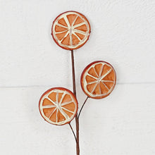 Load image into Gallery viewer, 12in Pick-Faux Orange Slices