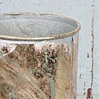 Load image into Gallery viewer, Column Bucket-Distressed Gold