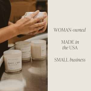 Wildflowers and Salt 11 oz Soy Candle\