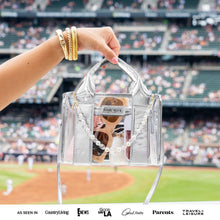 Load image into Gallery viewer, Case-Mate Clear Stadium Bag: Silver Chrome