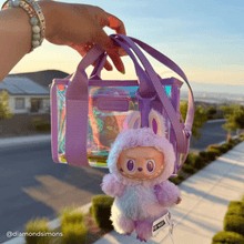 Load image into Gallery viewer, Case-Mate Clear Stadium Bag: Varsity Red Bow