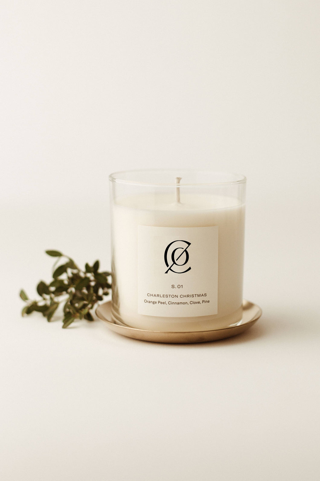 Charleston Christmas Soy Candle: 9 oz.
