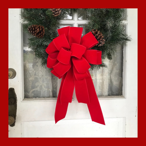 Handmade Christmas Bows